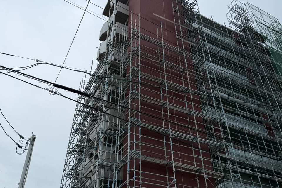 新築マンション解体工事の画像